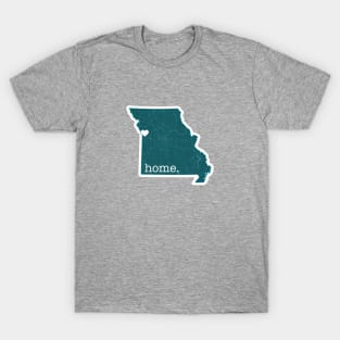 Kansas City Home Map Art T-Shirt